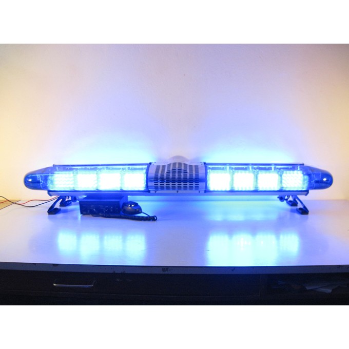 Rampa luminoasa LED cu sirena si difuzor